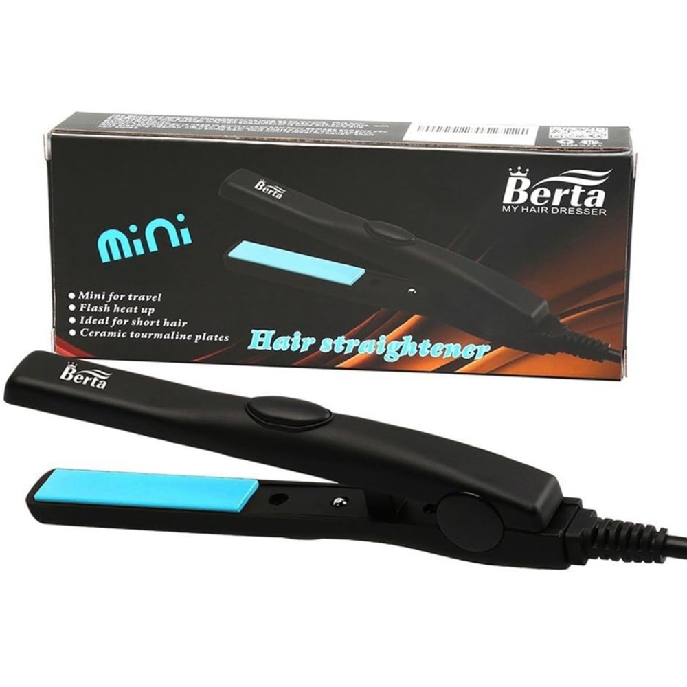 NIB Berta Mini Hair Straightener for travel